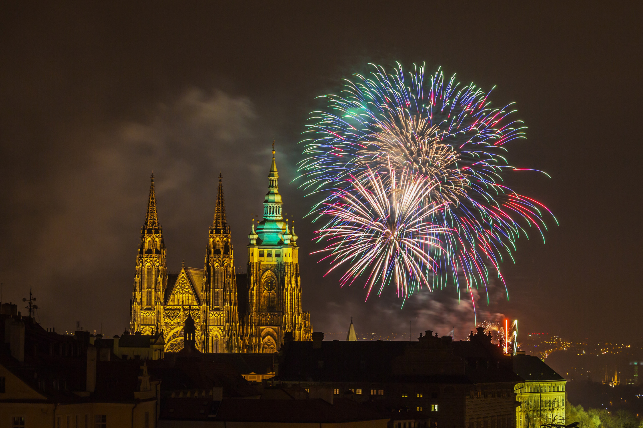 Silvester in Prag