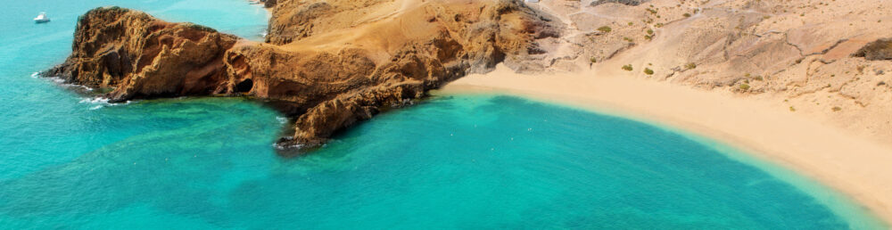 Papagayp Beach Lanzarote Panorama