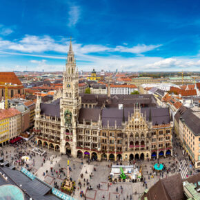 München Marienplatz Frauenkirche