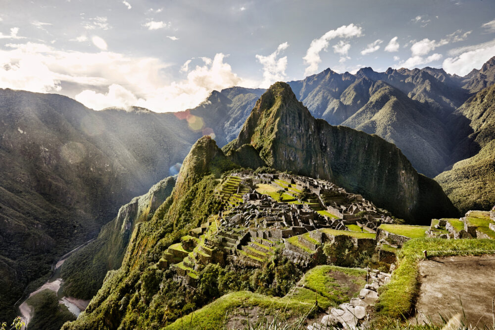 Peru Machu Picchu Ausblick