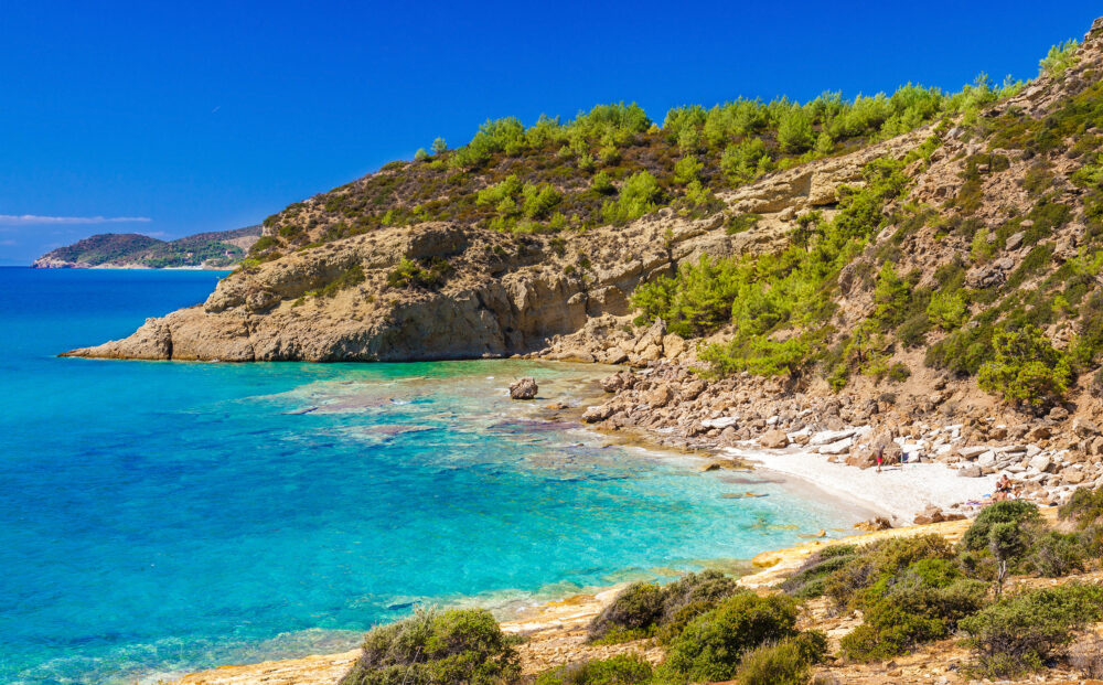 Griechenland Thassos Strand