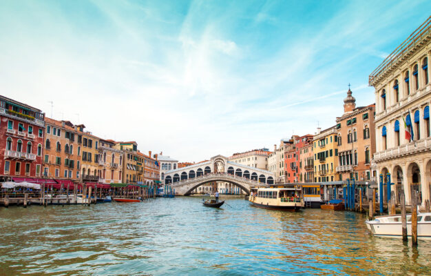 Italien Venedig Rialto Brücke