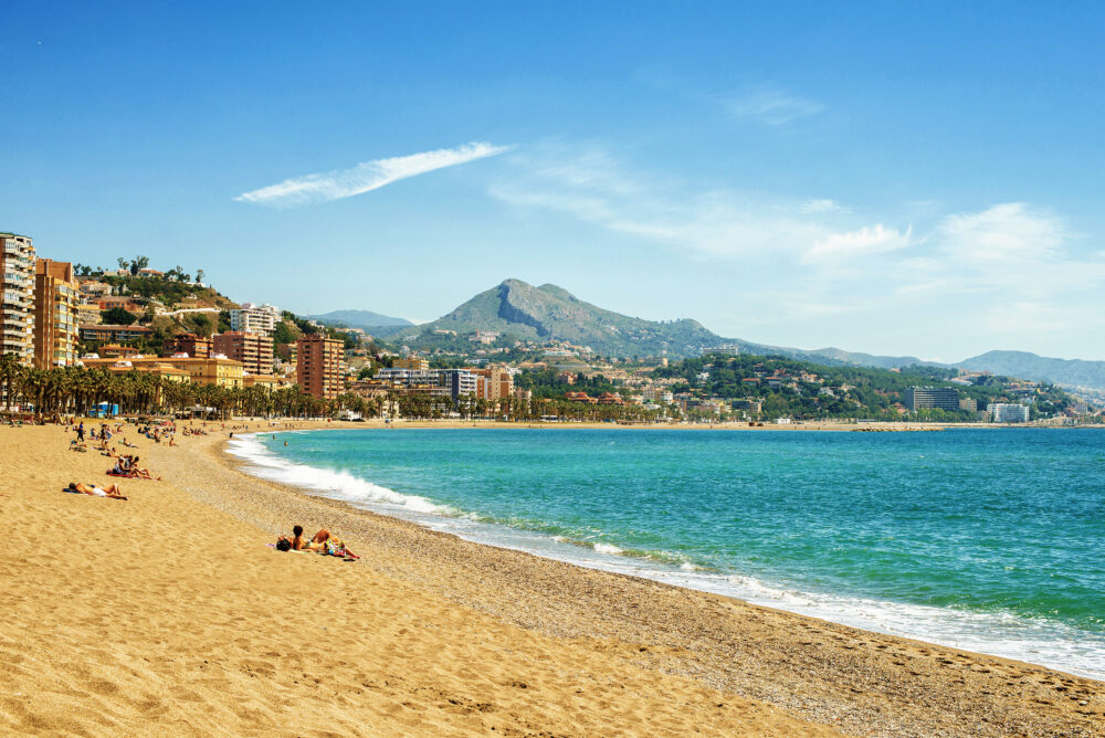 Spanien Malaga La Malagueta