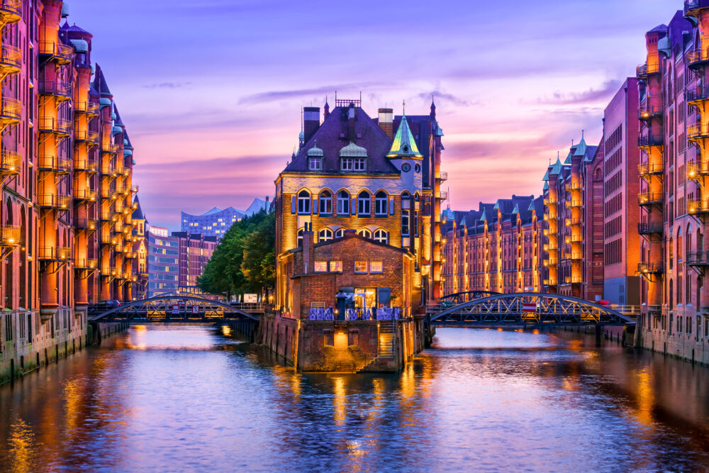 Hamburg Speicherstadt Nacht