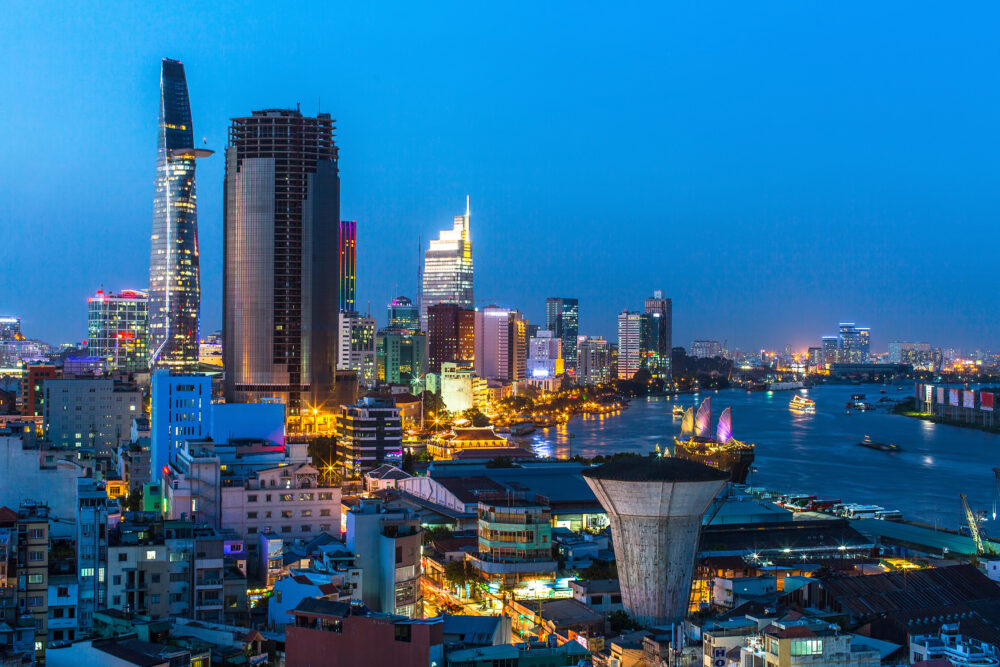 Vietnam Ho Chi Minh Skyline