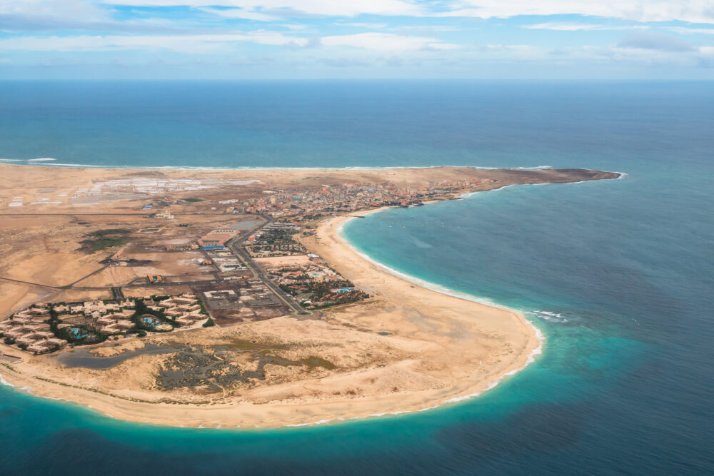 Kap Verden Santa Maria Sal Island