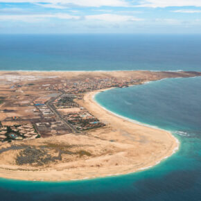 Kap Verden Santa Maria Sal Island