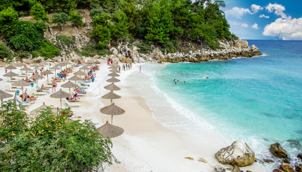 Griechenland Thassos Marble Beach