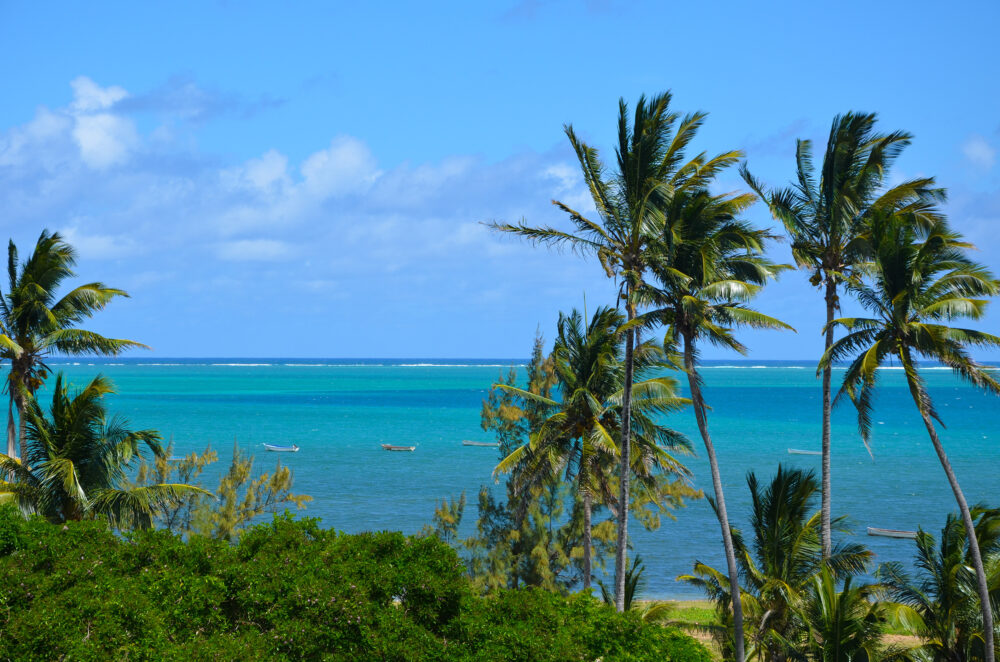 Mauritius Rodrigues Insel Landschaft