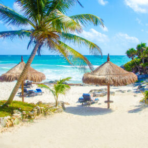 Mexiko Tulum Strand Penisula Yucatan