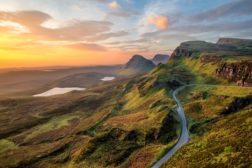 Schottland Quirang isle of Skye