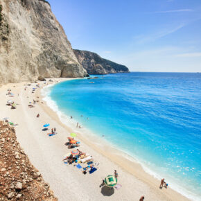 Griechenland Lefkada Katsiki Beach