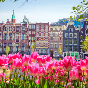 Niederlande Amsterdam Traditionelle Häuser