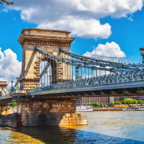 Ungarn Budapest Kettenbrücke