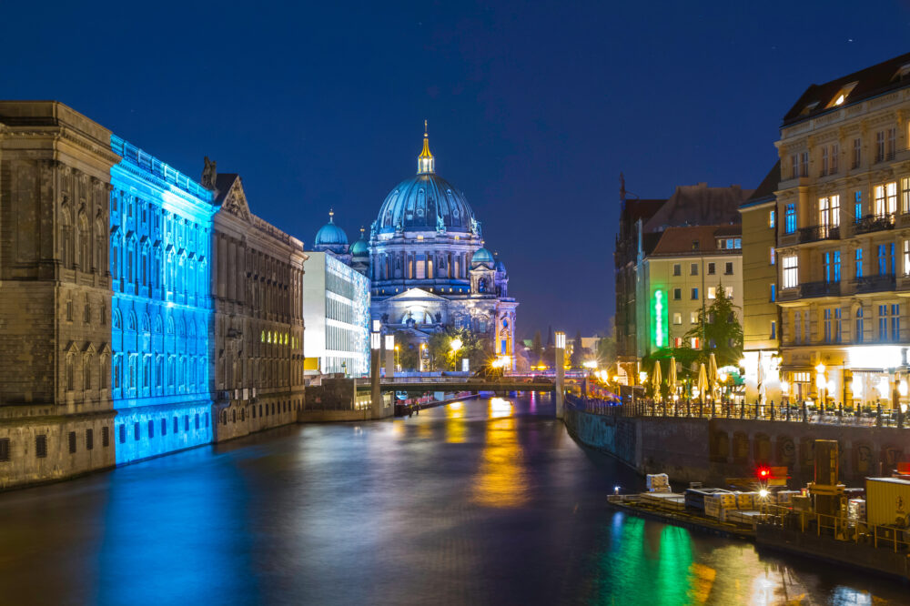 Berlin Sonnenuntergang Dom