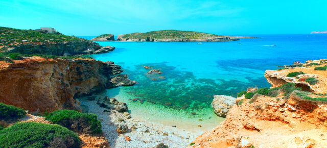 Malta Bucht Strand