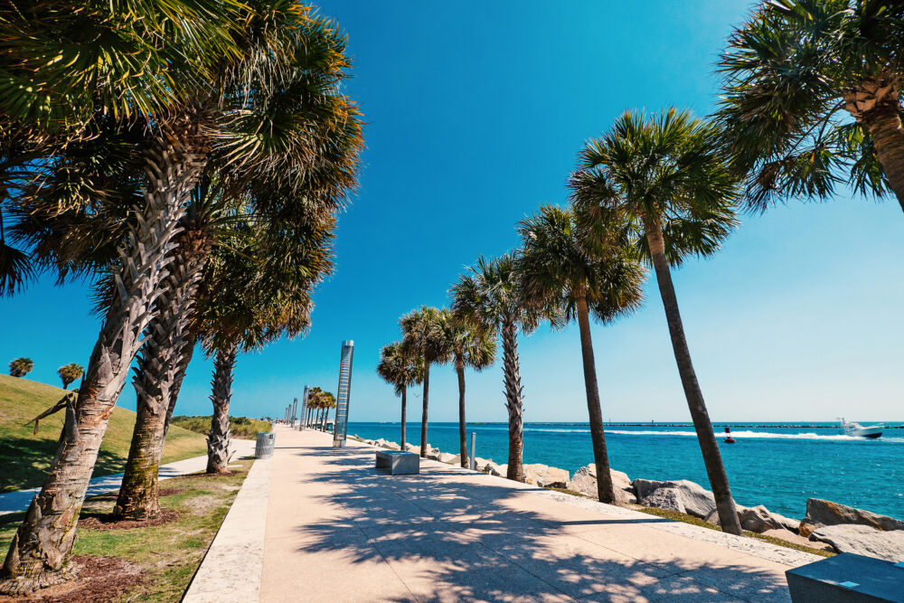 USA Florida Miami Strandpromenade