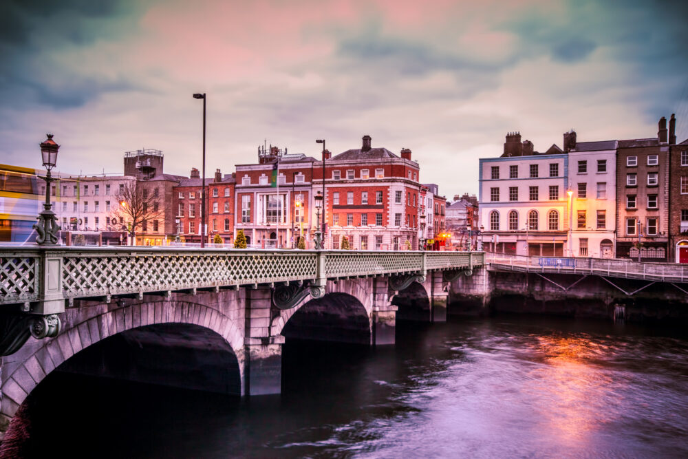 Irland Dublin Grattan Brücke