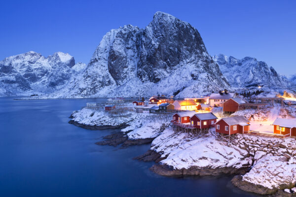 Norwegen Lofoten Winter