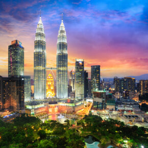 Malaysia Kuala Lumpur Skyline