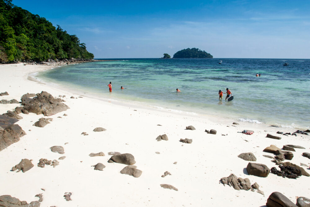 Malaysien Langkawi Weisser Strand