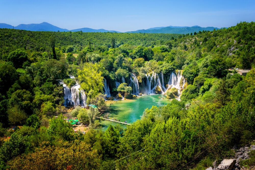 Bosnien Kravice Trebizat