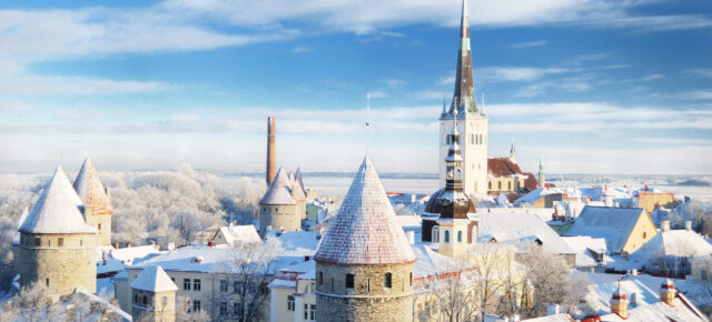 Auf in die Hauptstadt Estlands: 3 Tage im Winter nach Tallinn mit gutem Hotel & Flug ab 98€