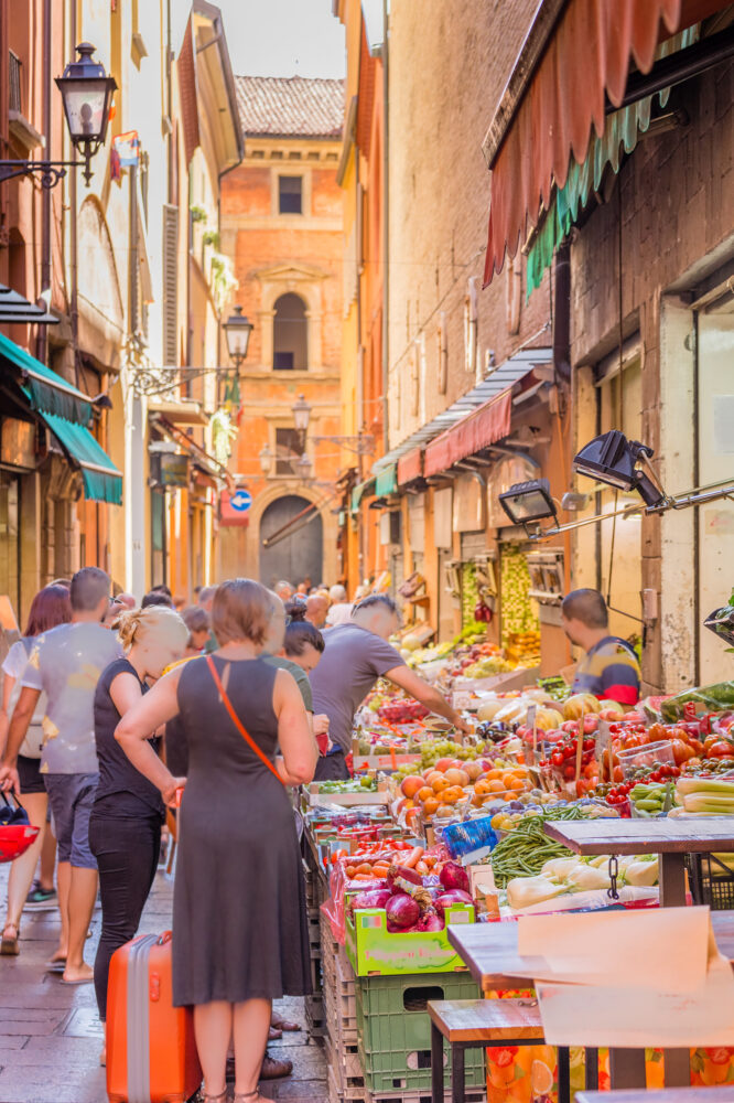 Italien Bologna Markt