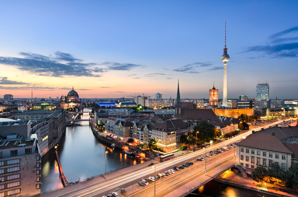 Berlin Fernsehturm Skyline