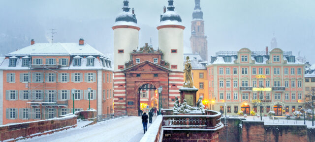 Winterlicher Kurztrip: 2 Tage übers Wochenende nach Heidelberg mit guter Unterkunft ab nur 28€