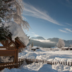 Österreich: 6 Tage im urigen Holzferienhaus in Kärnten mit Sauna ab 385€ p.P