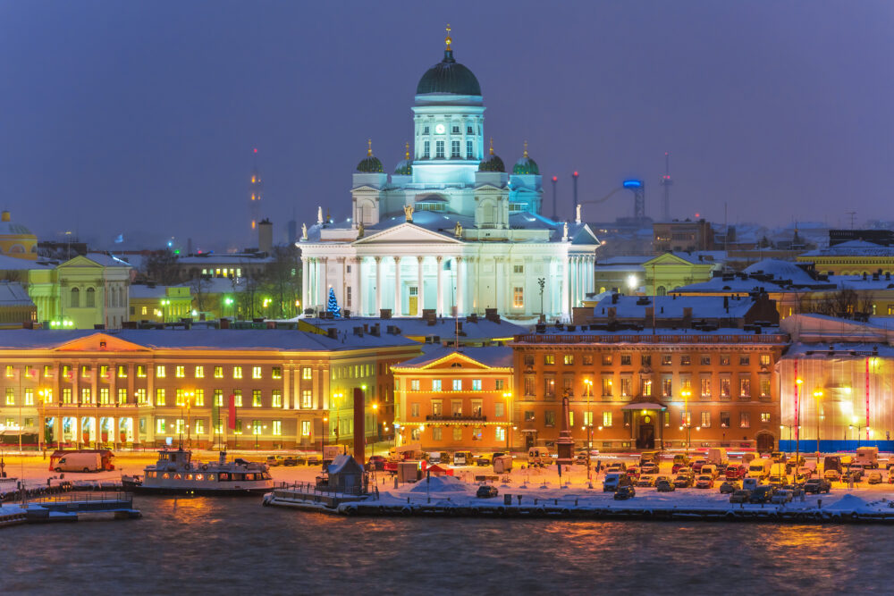 Finnland Helsinki Altstadt