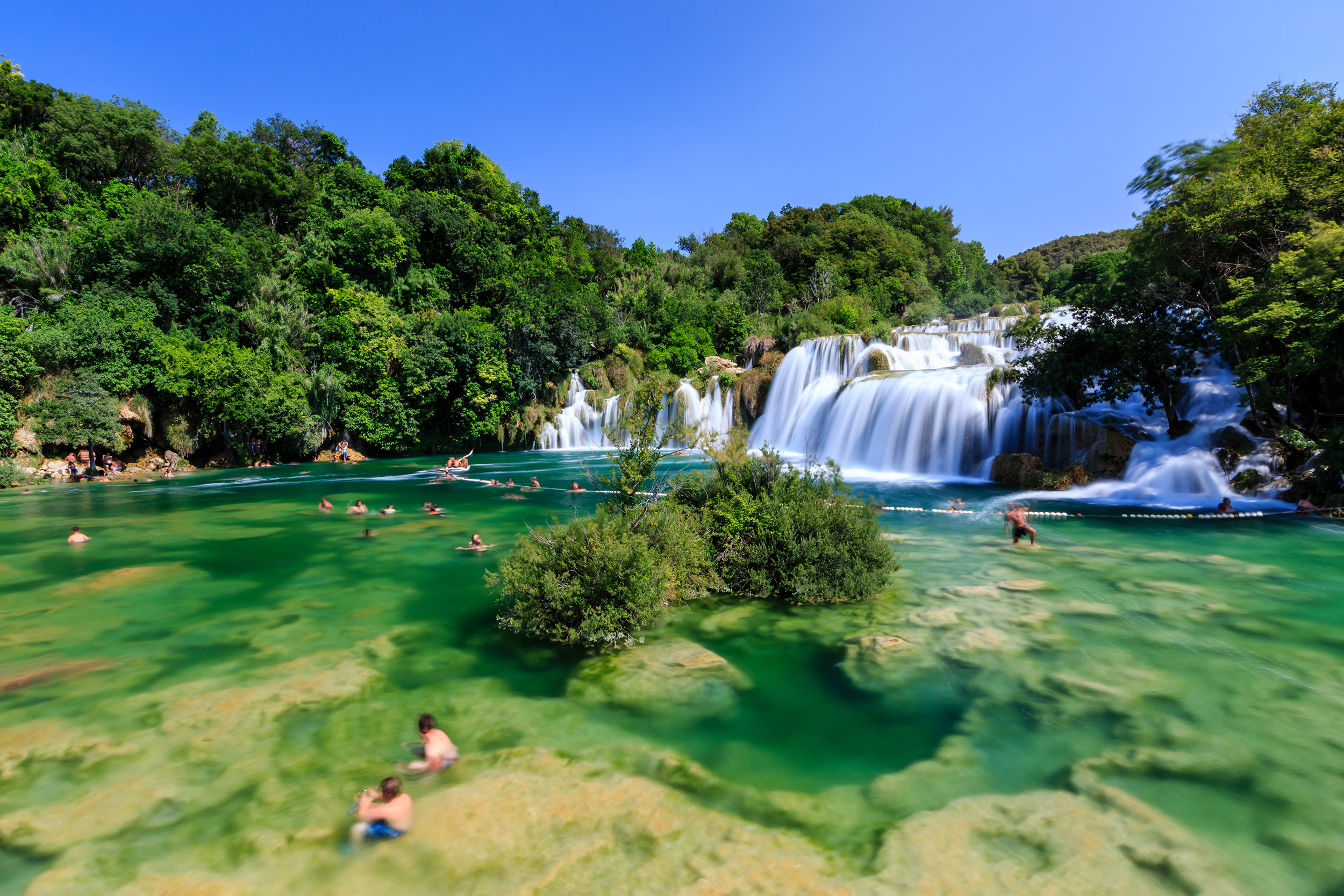 Nationalpark Krka: 4 Tage in Kroatien inklusive gutem Hotel direkt am Nationalpark, Frühstück & Flug nur 151€