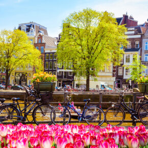 Niederlande Amsterdam Brücke