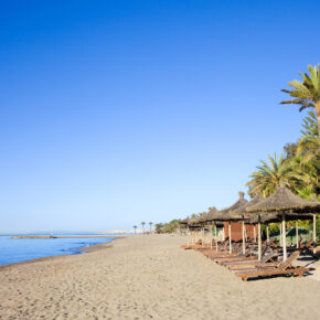 Spanien Marbella Strand