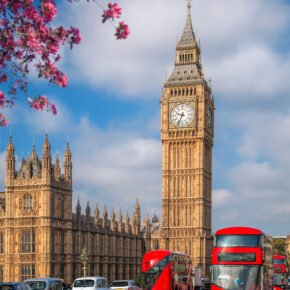 Großbritannien UK London Big Ben