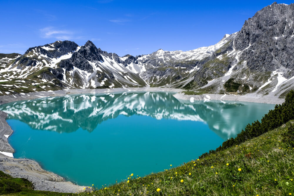 Österreich Luenersee Raetikon