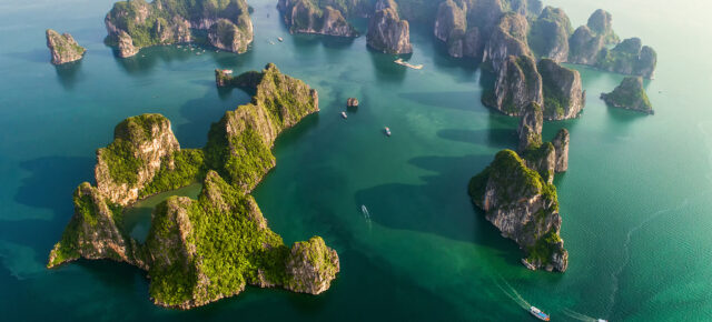 Halong Bucht: Alle Highlights der einzigartigen Bucht des untertauchenden Drachen