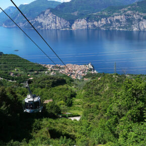 Italien Gardasee Monte Baldo Seilbahn