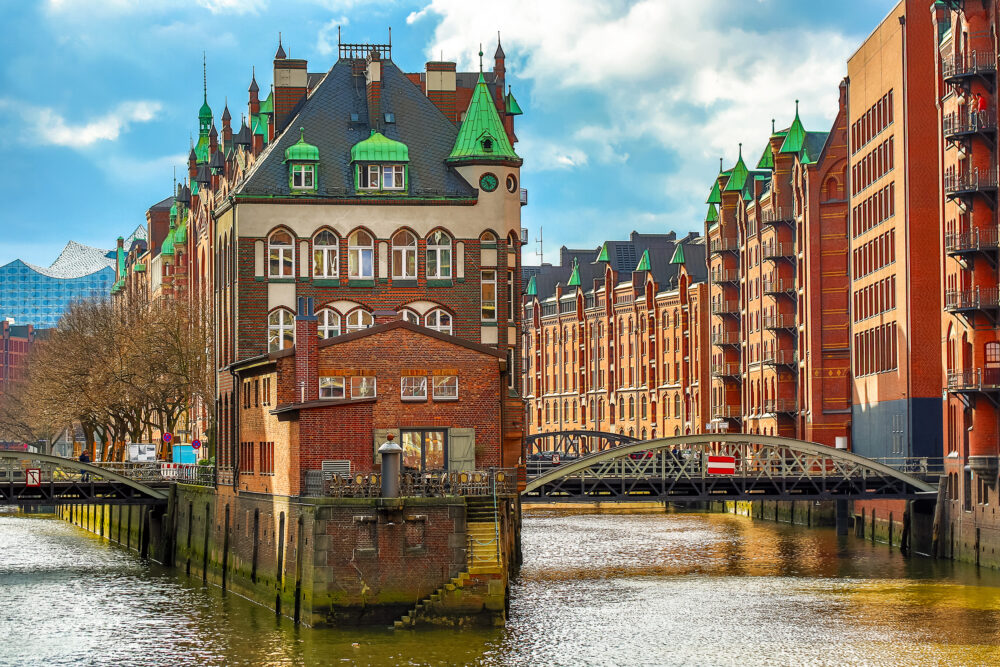 Deutschland Hamburg Speicherstadt