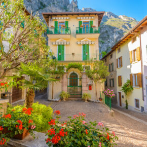 Gardasee Limone Altstadt