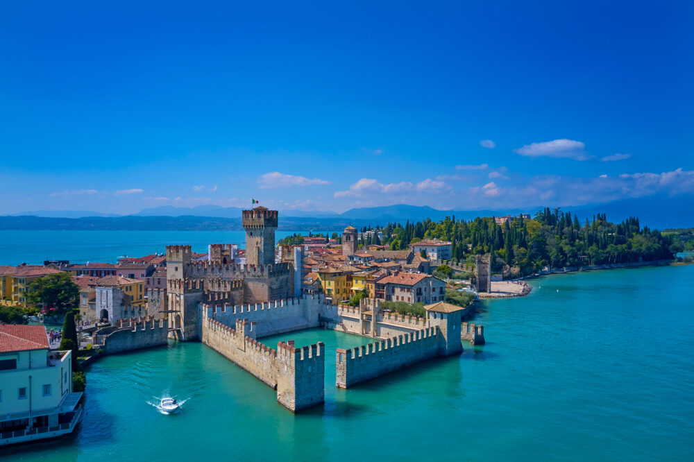 Italien Gardasee Rocca Scaligera Burg