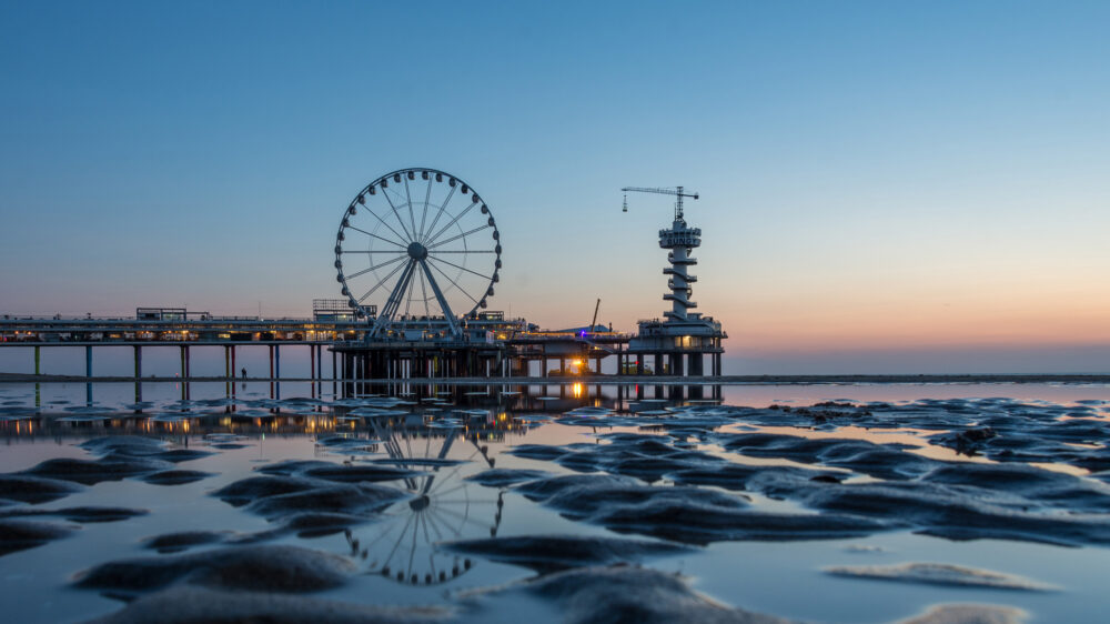 Niederlande Den Haag Scheveningen Riesenrad