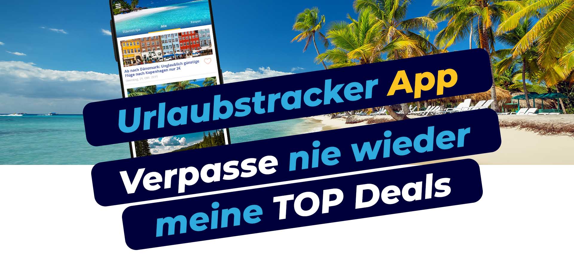 Website Landing-Page App Badeurlaub