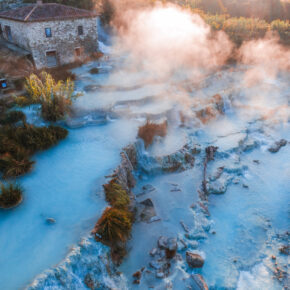 Italien Toskana Saturnia Thermal Springs 2