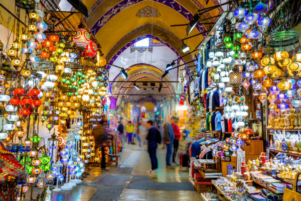 Türkei Istanbul Grand Bazaar Lampen