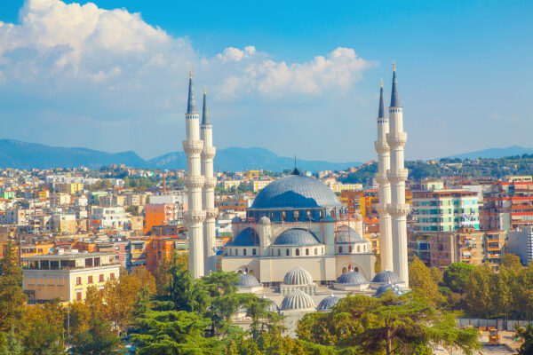 Albanien Tirana Moschee