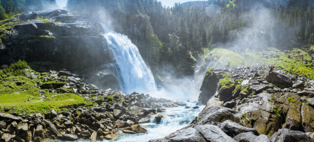 Österreich Salzburger Land Krimmler Wasserfälle