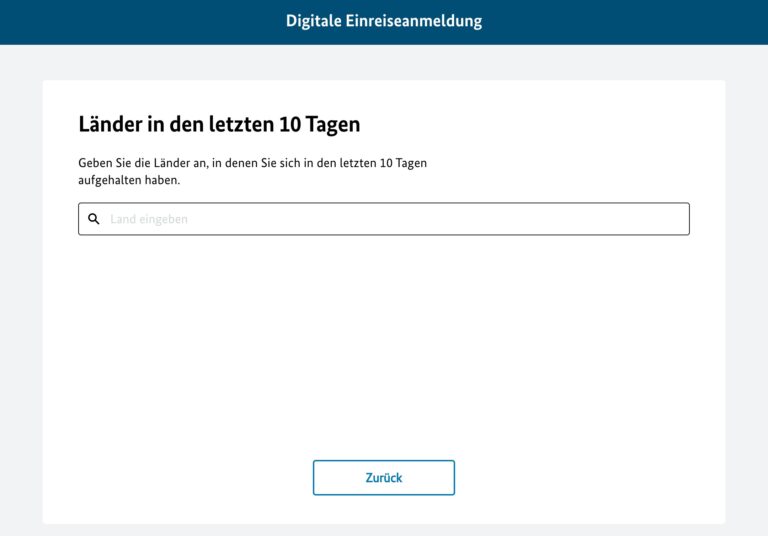 Digitale Einreiseanmeldung - Alle Infos Für Rückkehrer