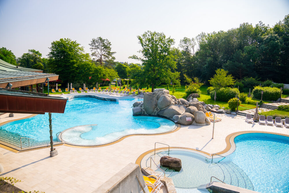 Kurhessen Therme in Kassel Außenbereich